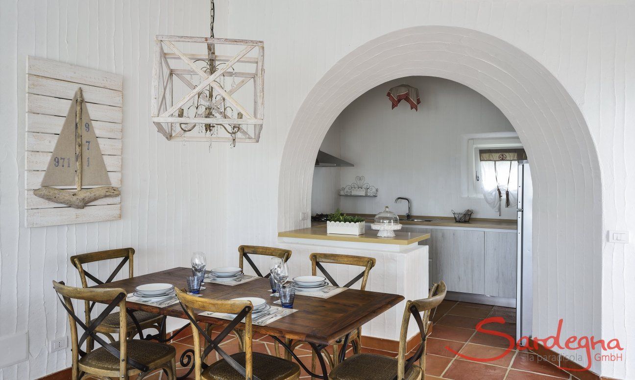 Li Conchi 36 | Salotto e cucina Salotto con cucina