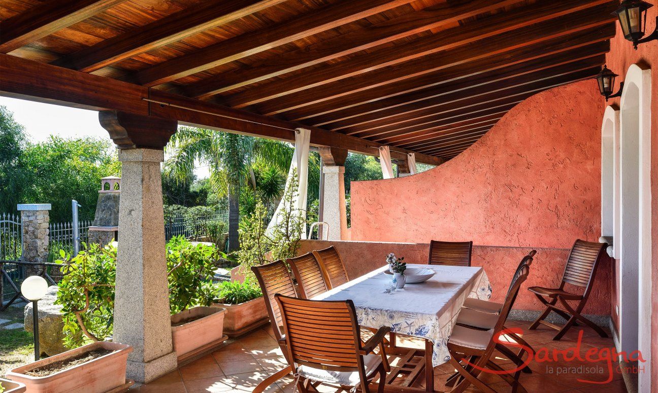 Villa Le Ginestre 2 | Terrazza con Tavolo da pranzo Terrazza con Tavolo da pranzo