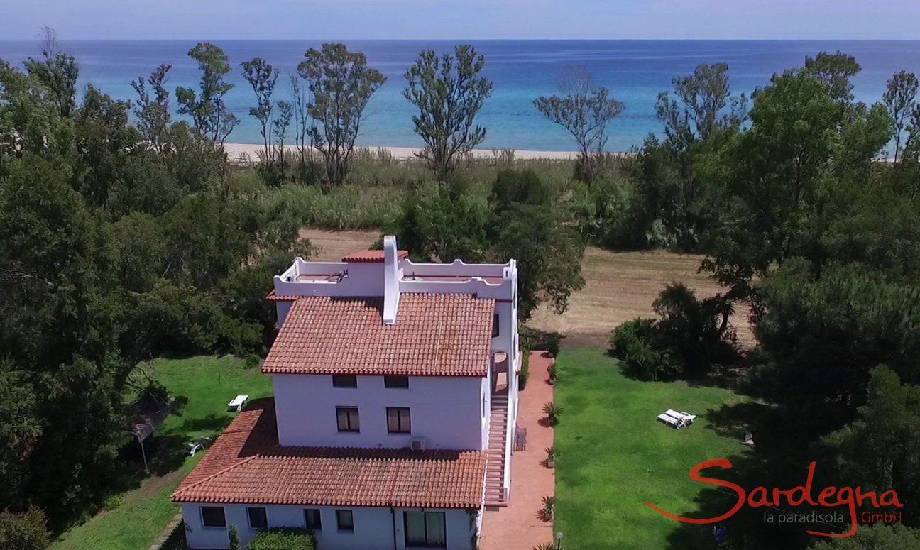 Apartment Orri 3 | Vista della casa dall'aereo 2017, Hoock, Luftbilder, Orri