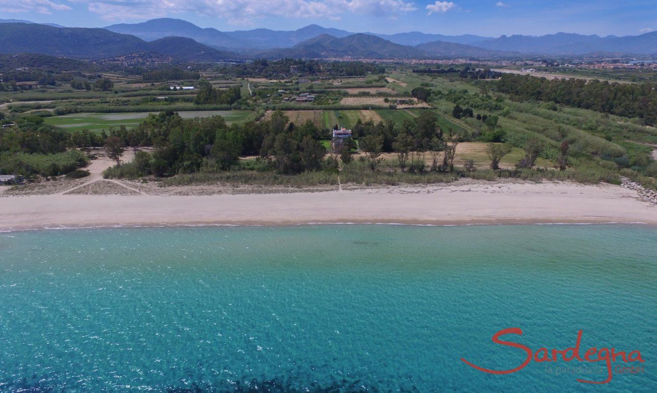 Zelt-Lodge Orri 2 | Posizione della tenda direttamente dietro la spiaggia Paesaggio Orri