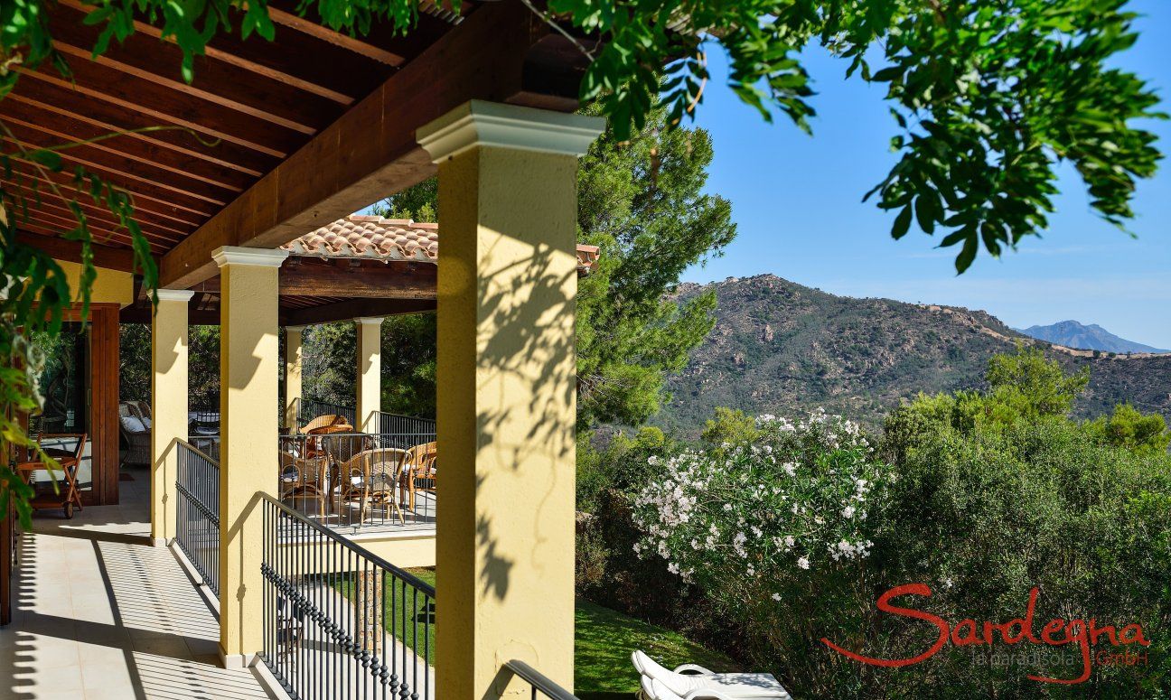 Villa Le Poiane | Vista dall'ingresso Vista dall'ingresso