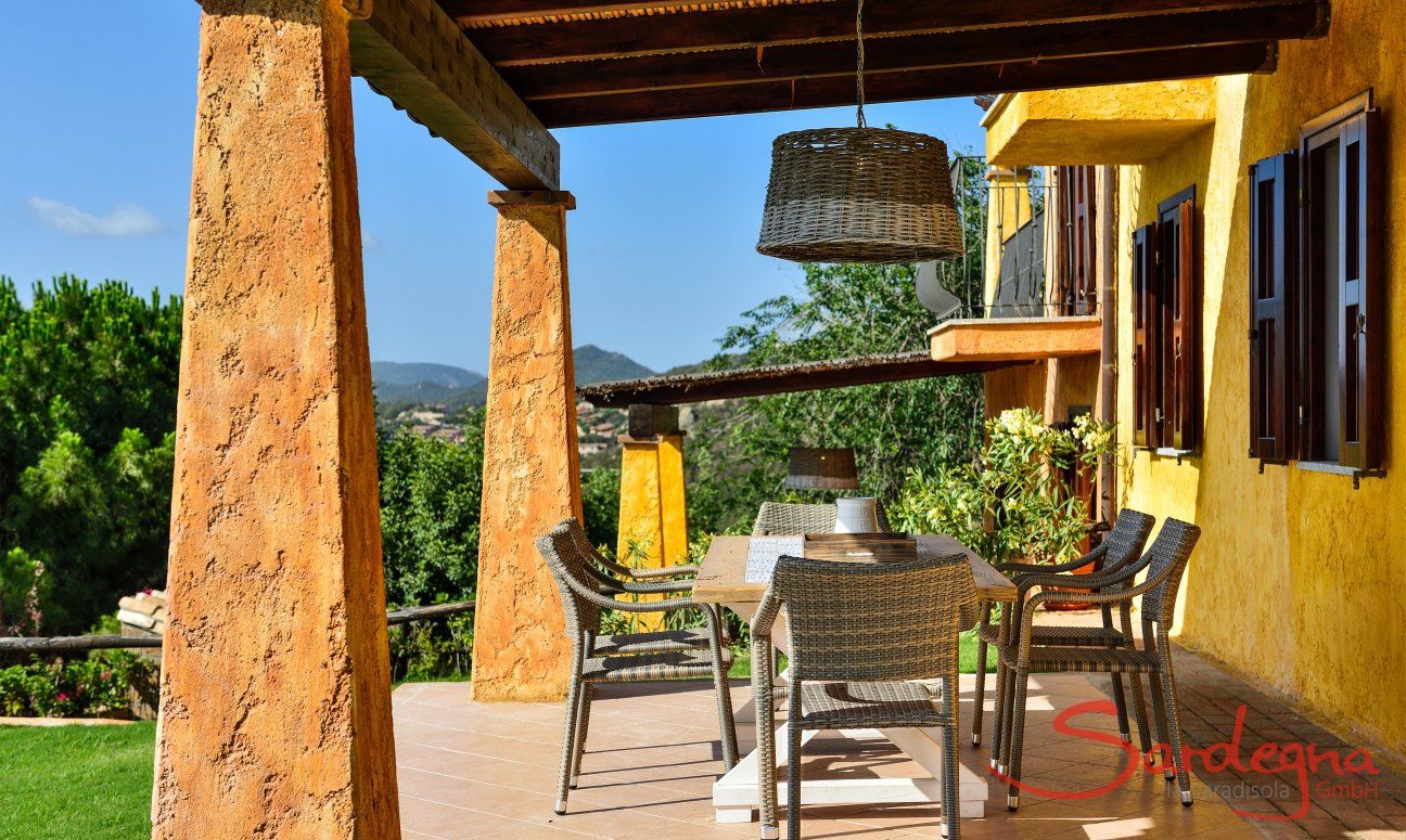 Apartment Orchidea-A | Terrazza con ombra Terrazza con ombra