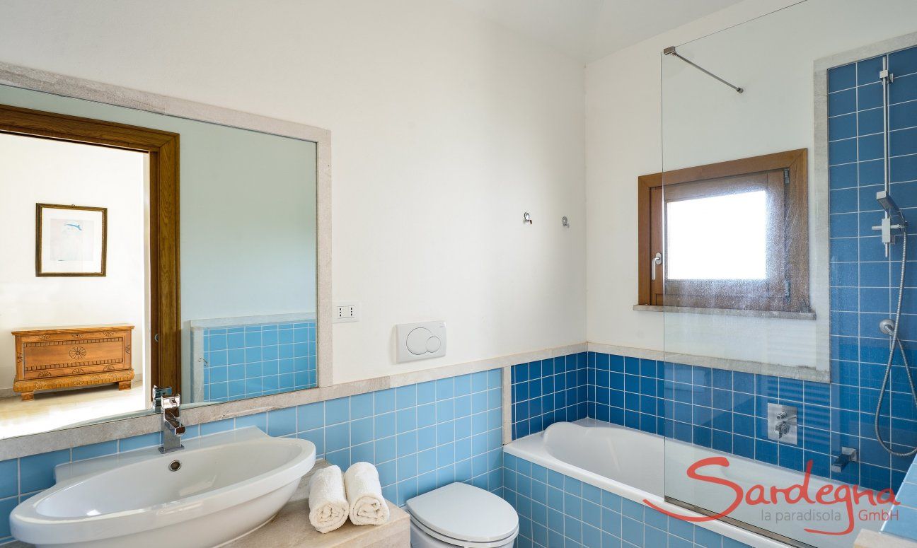 Villa del Campo | Bagno al primo piano con vasca Bagno al primo piano