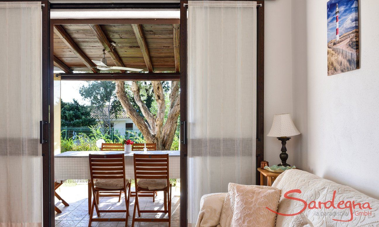 Villa Nicola | Salotto e veranda Salotto e veranda