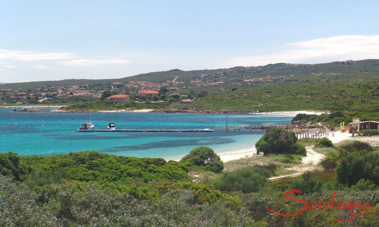 Cala Banana vicino Nodu Pianu, 10 km a est di Olbia