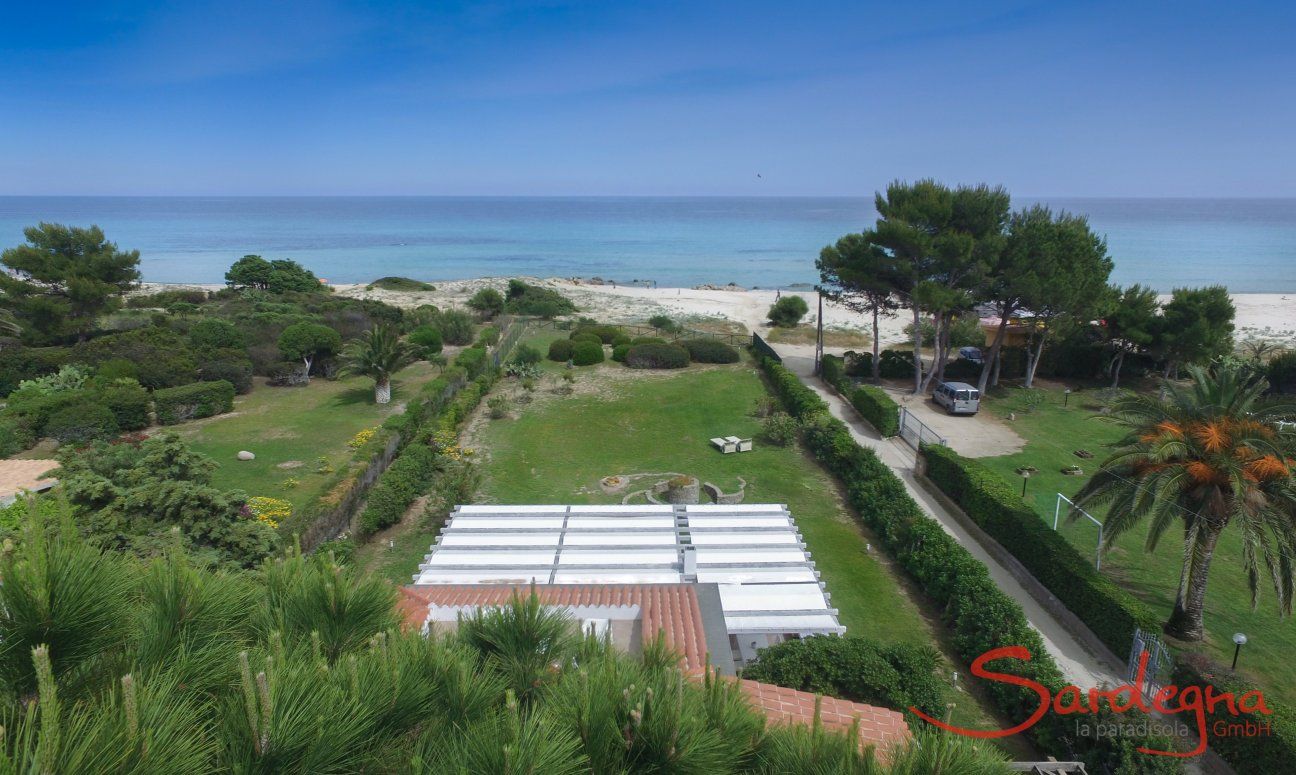 Villa Graziano | Posizione direttamente sulla spiaggia Villa Graziano