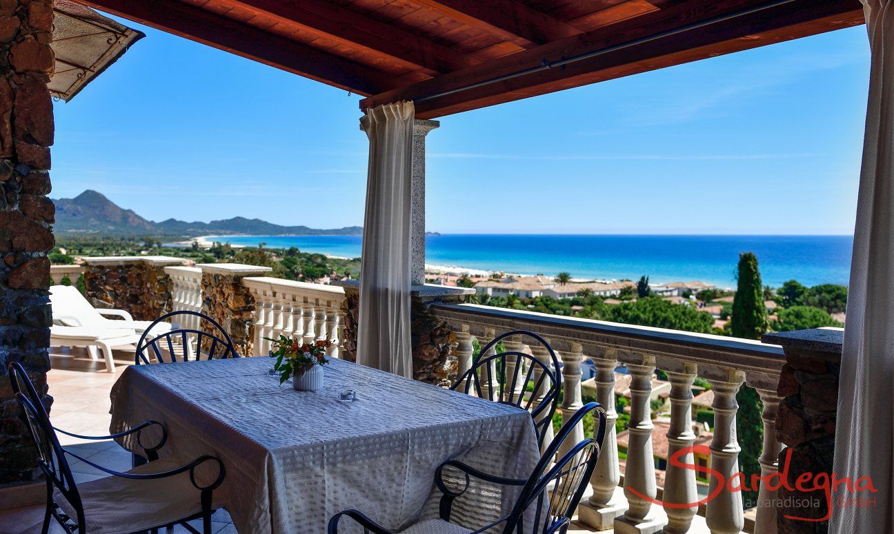 Apartment Castededdu 1 | Mangiare all'aperto con vista Mangiare all'aperto con vista