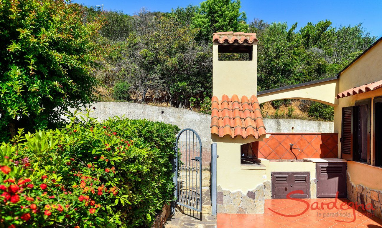 Villa Alessia | Cucina esterna in veranda Cucina esterna
