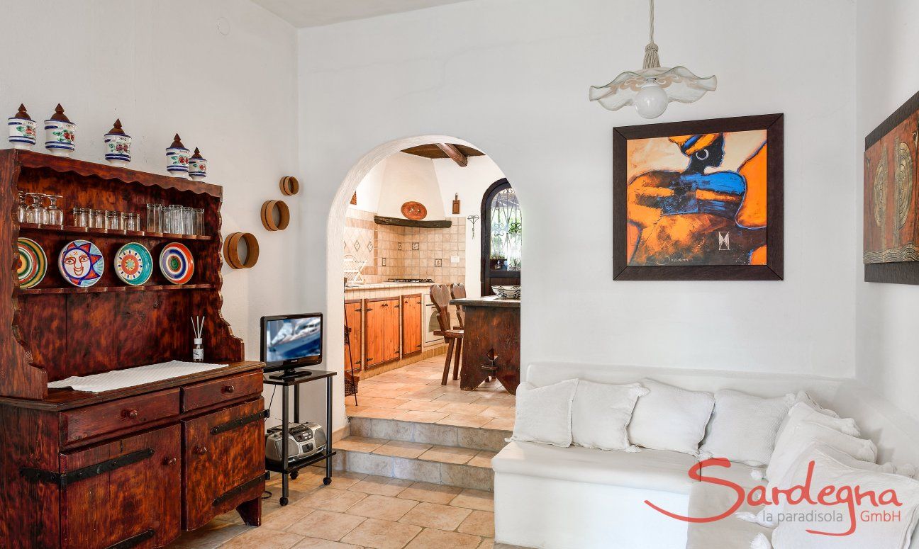 Villa Liliana | Angolo relax e cucina Angolo relax e cucina