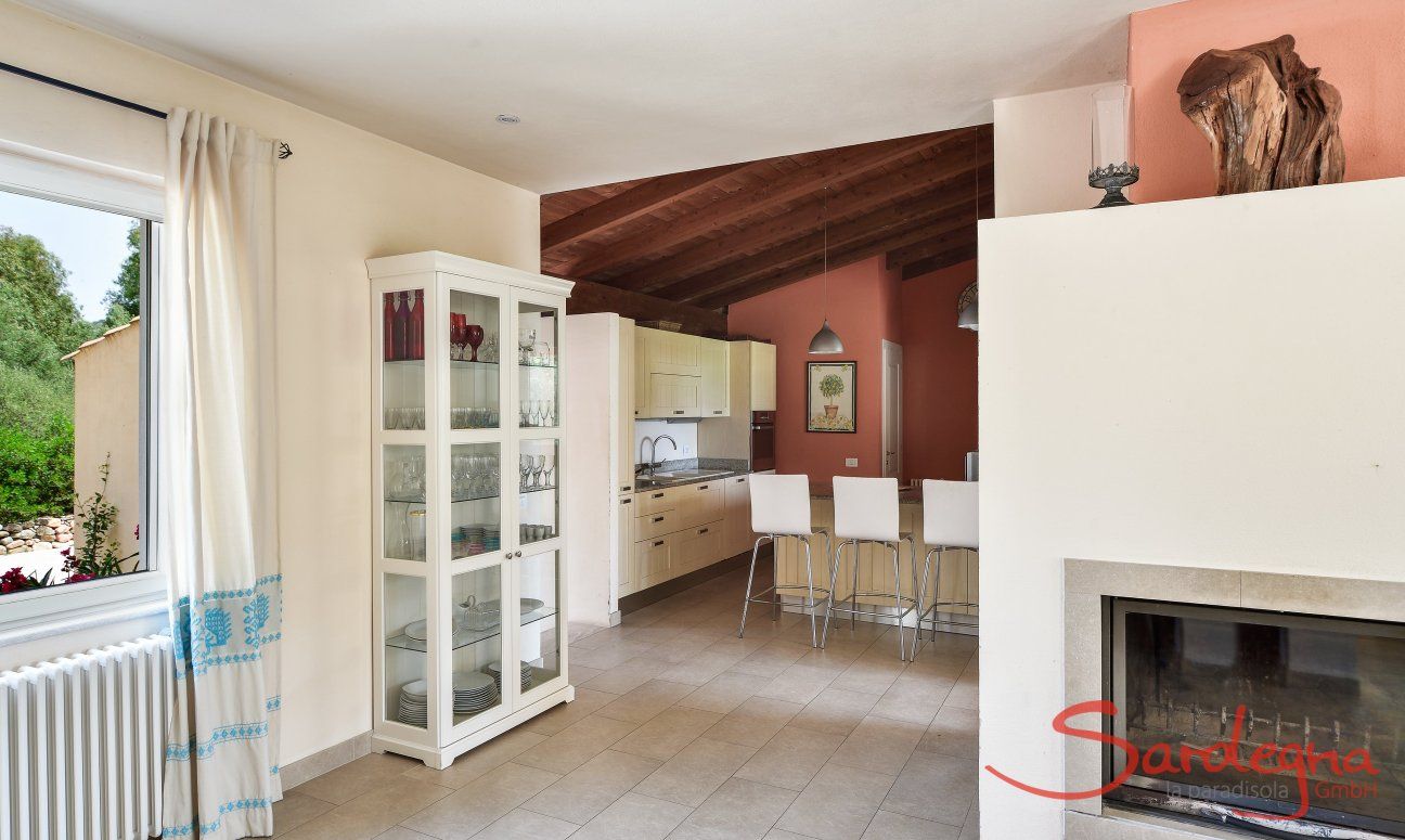 Villa Caroline | Cucina vista dal soggiorno Cucina