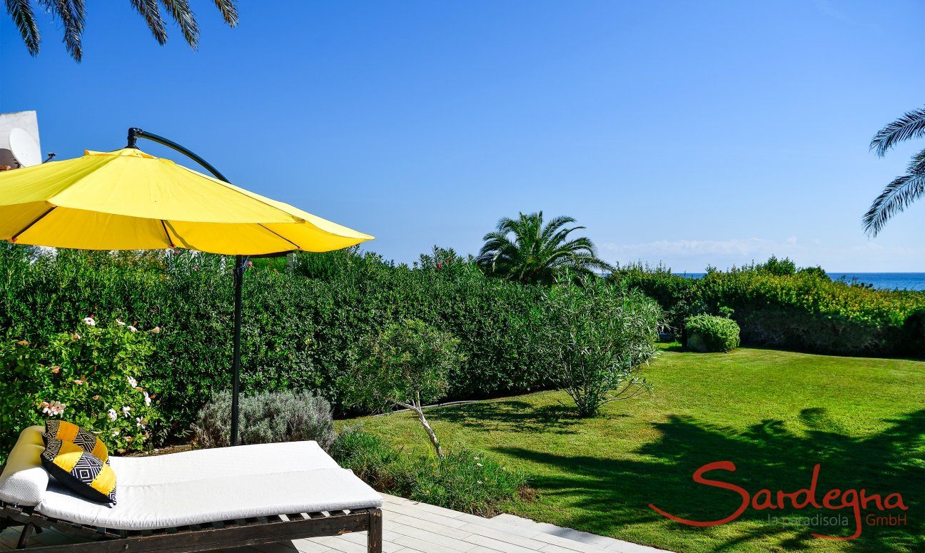 Villetta 3 | Giardino grande che finisce sulla spiaggia Giardino