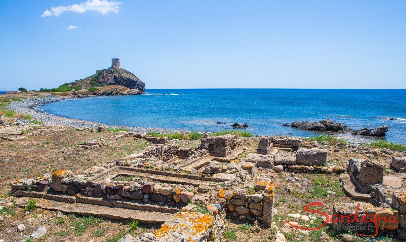 Il sito archeologico di Nora è uno dei più importanti in Sardegna