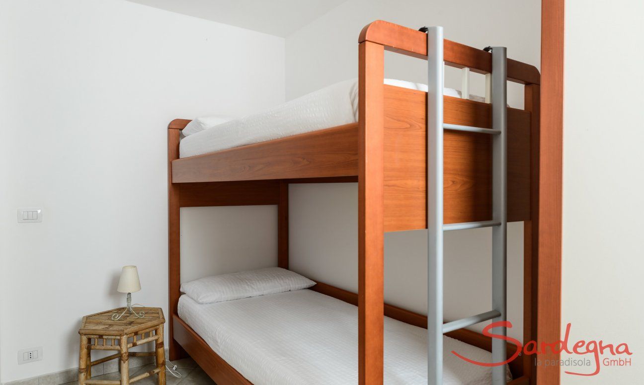 Villa Le Ginestre 1 | Camera 5 nel semi interrato con letto a castello 11 2018 New Picture