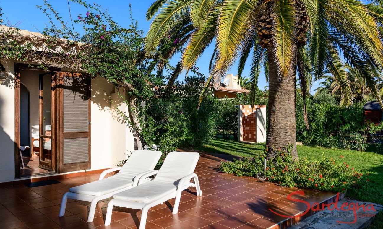 Terrazza con solarium