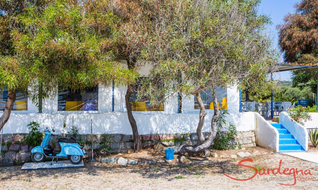 Ristorante direttamente sulla spiaggia