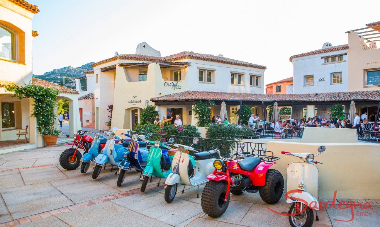 Noleggio di Vespa a Porto Cervo