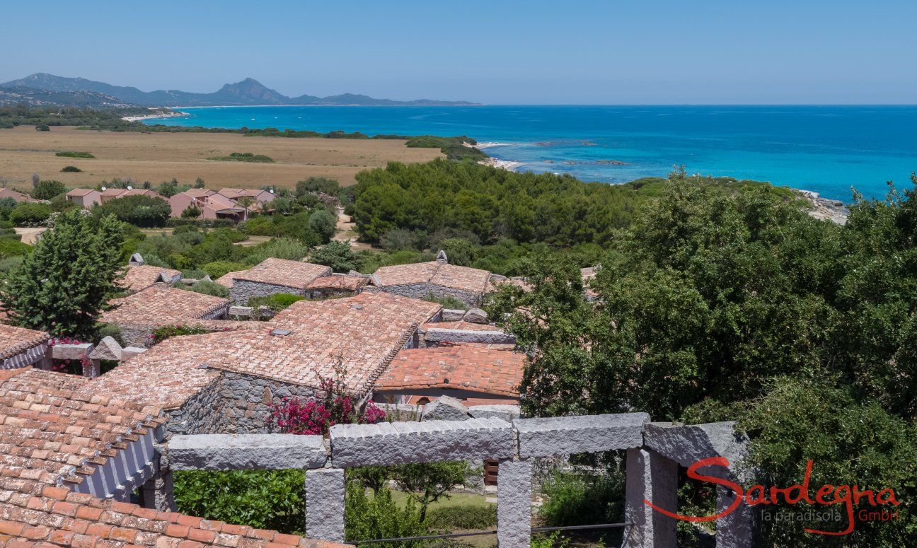 Vista della Costa Rei da Sant Elmo, Sud Sardegna