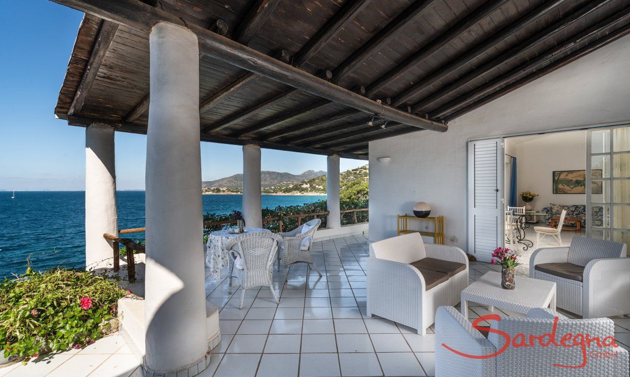 Villa Bella | Grande terrazza con vista mare Terrazza