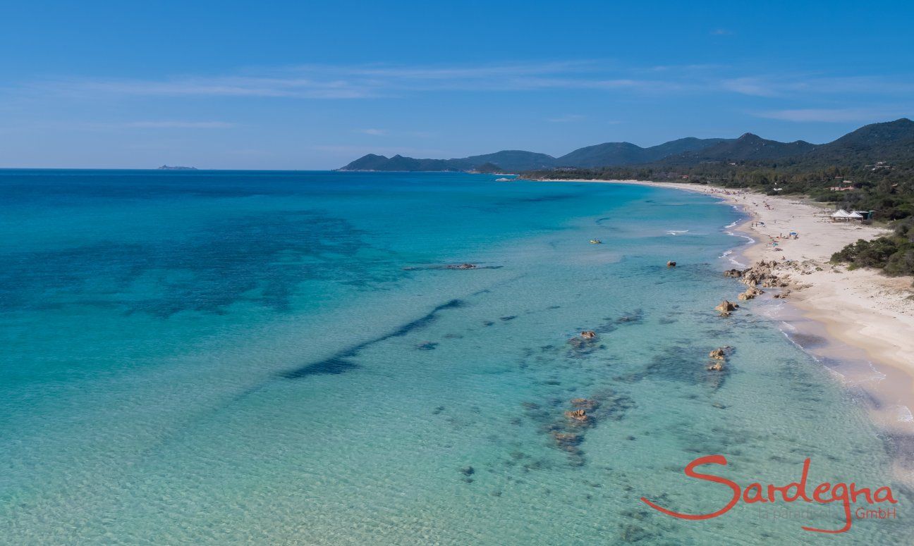 Spiaggia di sabbia Costa Rei