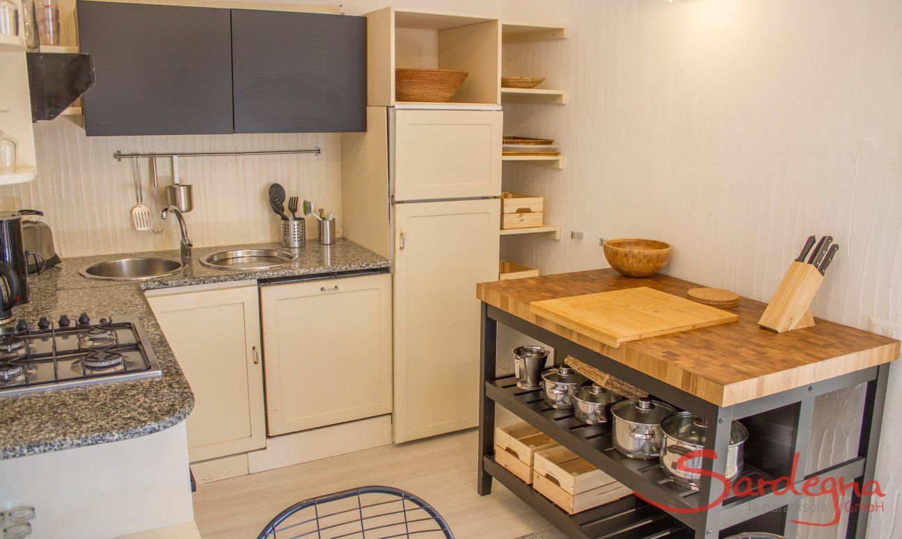 Casa 1 | Isola nella cucina Casa 1 -Sant'Elmo