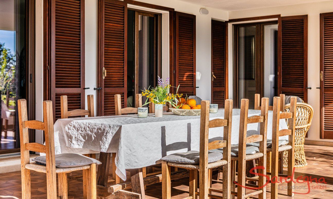 Villa Palme | Ampio tavolo da pranzo in terrazza New Picture
