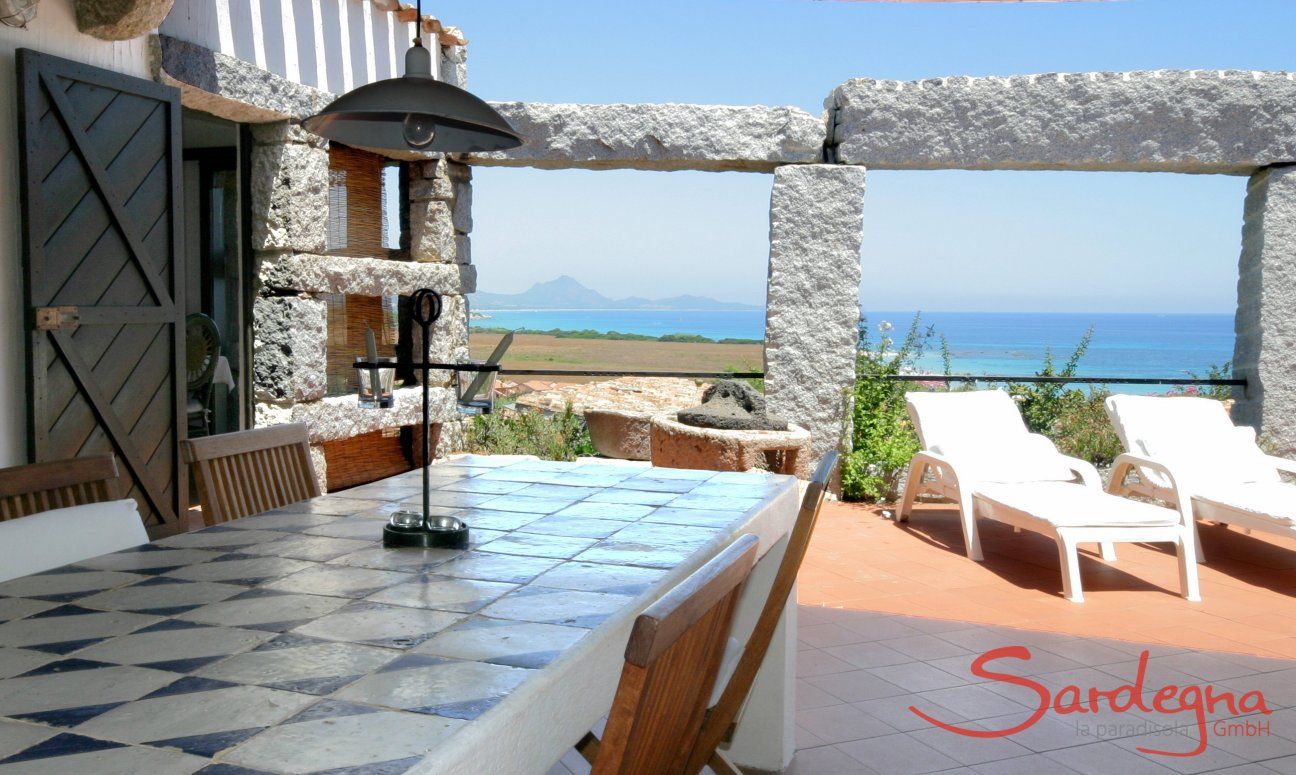 Casa 23 | Terrazza ammobiliata con vista mare Terrazza