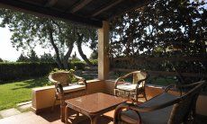 Villa Lentischio | Terrazza e giardino con vista mare Terrazza