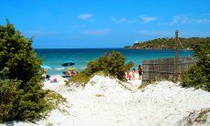 Spiaggia Le Saline a Calasetta