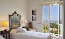 Villa Aquila Alta | Camera da letto con vista sull'esterno Sardegna