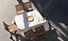 Apartment Cala Liberotto I | Tavolo in terrazza Terrazza