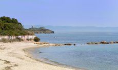 Villa Su Faru 1 | Spiaggia davanti a Su Faru Su Faru con spiaggia