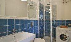 Bagno con doccia e lavatrice  Casa 20, Sant Elmo