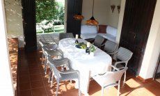Villa Romana | Tavolo per mangiare all'esterno Pranzo Terrazza