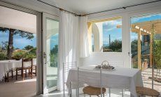 Villa Caterina | Sala da pranzo con finestre panoramiche Sala da pranzo