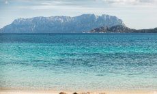 Spiaggia Pellicano davanti alla casa