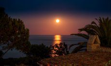 La luna sul mare di Sant Elmo