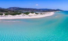 Panorama, Strand von Chia