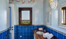 Penthouse Domus 16 | Bagno 2 con doccia e doppio lavandino Bagno