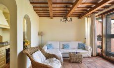 Villa Domus 17 | Soggiorno con vetrata Domus di Pitrizza