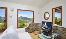 Villa Torretta Chia | Salotto con vista e TV Salotto con vista