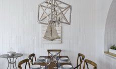 Li Conchi 36 | Tavolo da pranzo apparecchiato elegantemente Salotto dettaglio