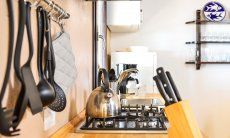 Apartment Nido 1 | Fornelli a gas e attrezzature cucina After Restauration 2017