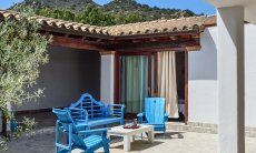 Villa Campidano 8 | Cortile intimo con arredato con commodi mobili per l'esterno Cortile
