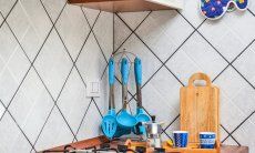 Villa Nicola | Cucina con fornelli a gas e attrezzi cucina Cucina