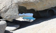 Casa Meloni 2 | Vista da S.Elmo da una grotta di roccia verso Costa Rei Sardegna
