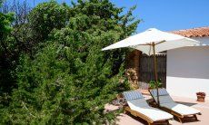 Villa Marco | Lettini per prendere il sole in veranda Solarium