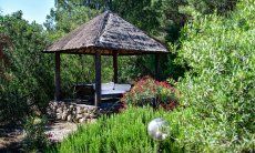 Gazebo in giardino