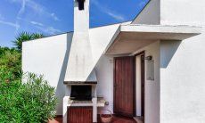 Villa Vela | Ingresso e Barbecue in muratura Ingresso e Barbecue