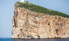 La roccia di Capo Caccia con il faro, Alghero