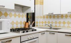 Villa Giangaleazzo | Cucina funzionale con tutti gli elettrodomestici Cucina